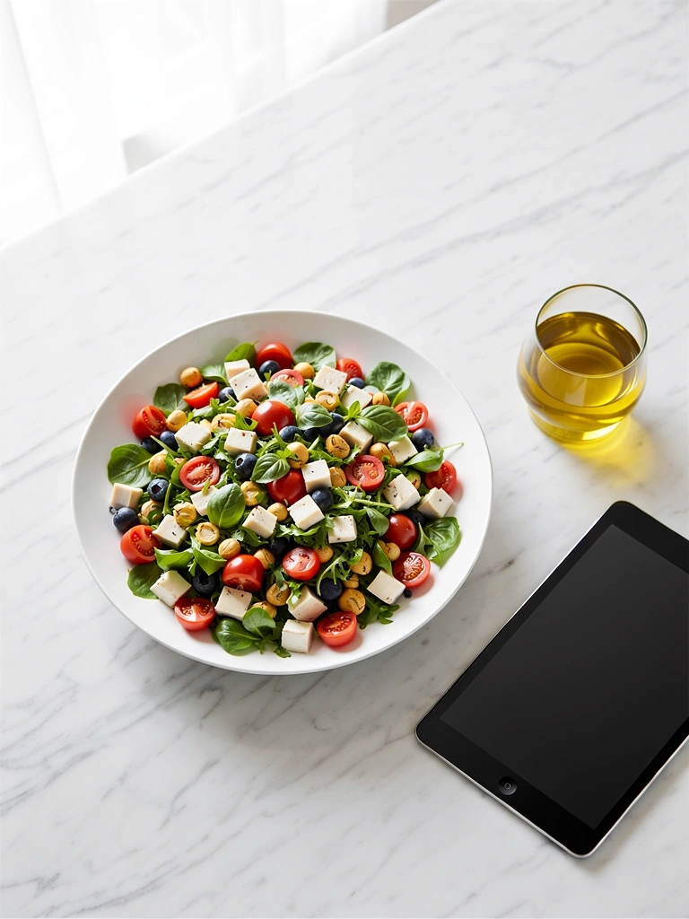 Interior moderno de nutrición